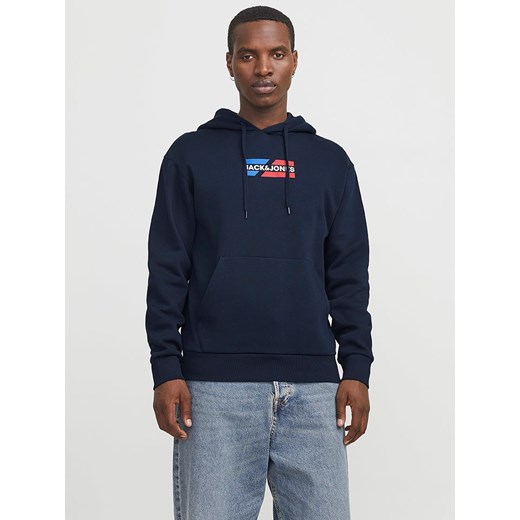 Jack &amp; Jones Bluza &quot;Jjcorp&quot; w kolorze granatowym ze sklepu Limango Polska w kategorii Bluzy męskie - zdjęcie 185651059