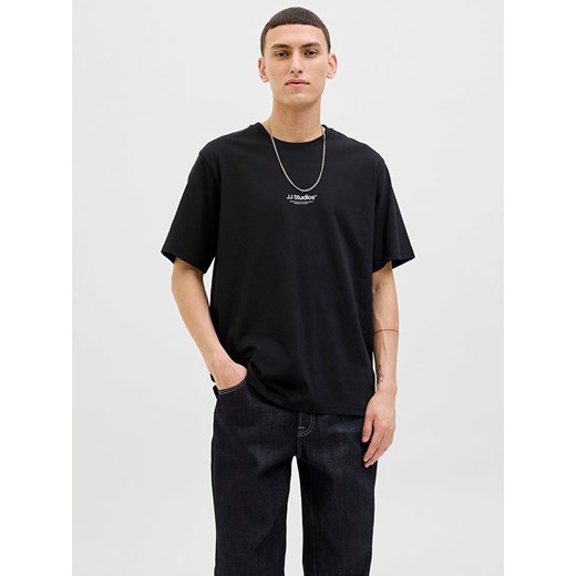 Jack &amp; Jones Koszulka &quot;Jjesoho&quot; w kolorze czarnym ze sklepu Limango Polska w kategorii T-shirty męskie - zdjęcie 185651077