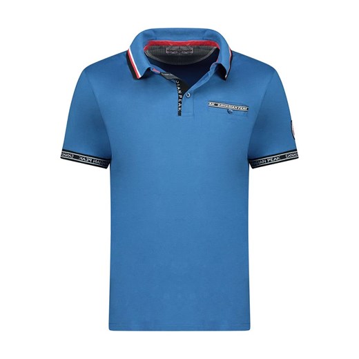 Canadian Peak Koszulka polo &quot;Klarkeak&quot; w kolorze niebieskim ze sklepu Limango Polska w kategorii T-shirty męskie - zdjęcie 185651218