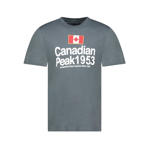 Canadian Peak Koszulka &quot;Jackeak&quot; w kolorze szarym ze sklepu Limango Polska w kategorii T-shirty męskie - zdjęcie 185651226