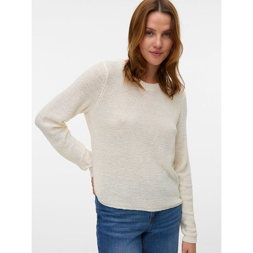 Vero Moda Sweter w kolorze kremowym Vero Moda L okazyjna cena Limango Polska