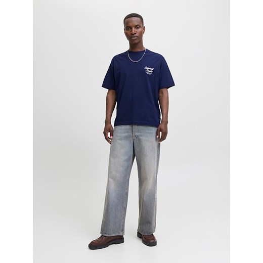 Jack &amp; Jones Koszulka &quot;Jormorrebro&quot; w kolorze granatowym Jack & Jones L wyprzedaż Limango Polska