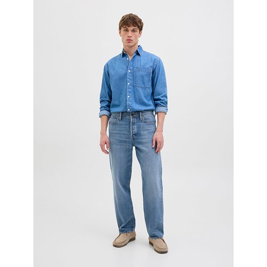 Jack &amp; Jones Dżinsy &quot;Jjieddie&quot; - Comfort fit - w kolorze błękitnym Jack & Jones W34/L32 Limango Polska okazyjna cena