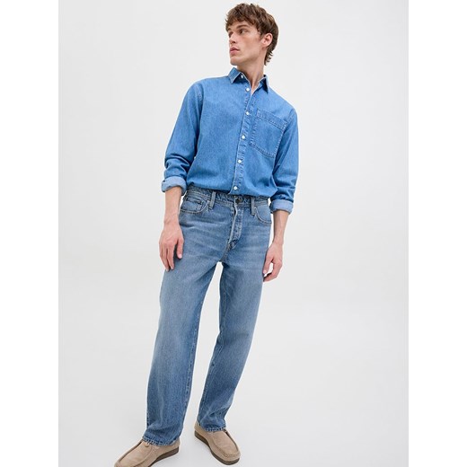 Jack &amp; Jones Dżinsy &quot;Jjieddie&quot; - Comfort fit - w kolorze błękitnym Jack & Jones W36/L34 wyprzedaż Limango Polska