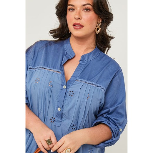 Curvy Lady Tunika w kolorze niebieskim Curvy Lady 40/42 okazja Limango Polska