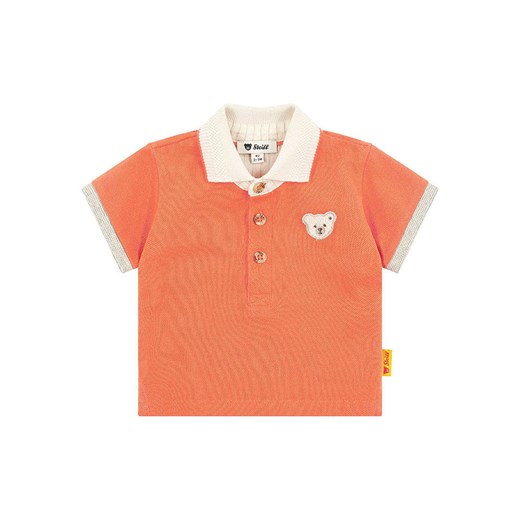 Steiff Koszulka polo w kolorze pomarańczowym ze sklepu Limango Polska w kategorii Odzież dla niemowląt - zdjęcie 185652267