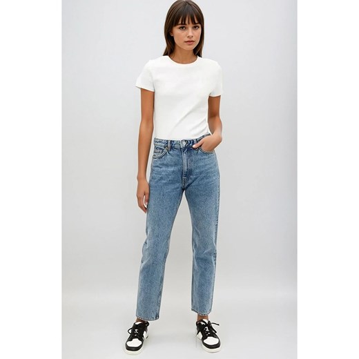Monki Dżinsy - Regular fit - w kolorze niebieskim Monki W32 wyprzedaż Limango Polska