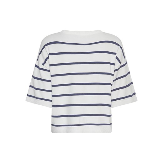 MOSS COPENHAGEN Koszulka w kolorze biało-granatowym Moss Copenhagen M/L promocja Limango Polska