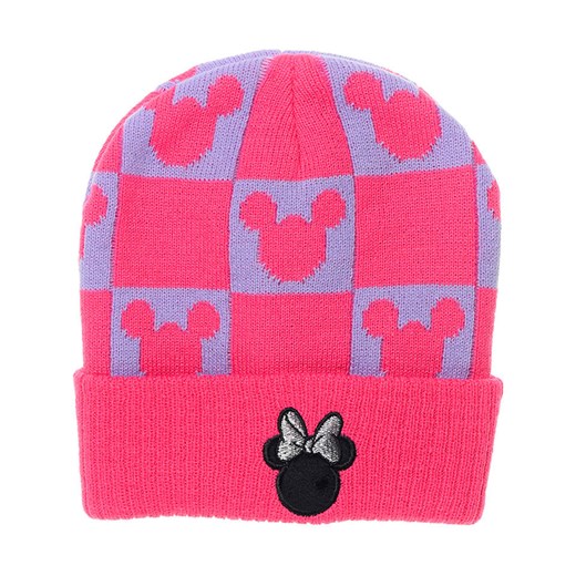 Disney Minnie Mouse Czapka beanie &quot;Minnie&quot; w kolorze różowym ze sklepu Limango Polska w kategorii Czapki dziecięce - zdjęcie 185652346