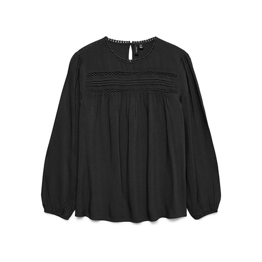 Vero Moda Bluzka w kolorze czarnym ze sklepu Limango Polska w kategorii Bluzki damskie - zdjęcie 185652365
