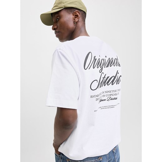 Jack &amp; Jones Koszulka &quot;Jormorrebro&quot; w kolorze białym Jack & Jones S promocja Limango Polska