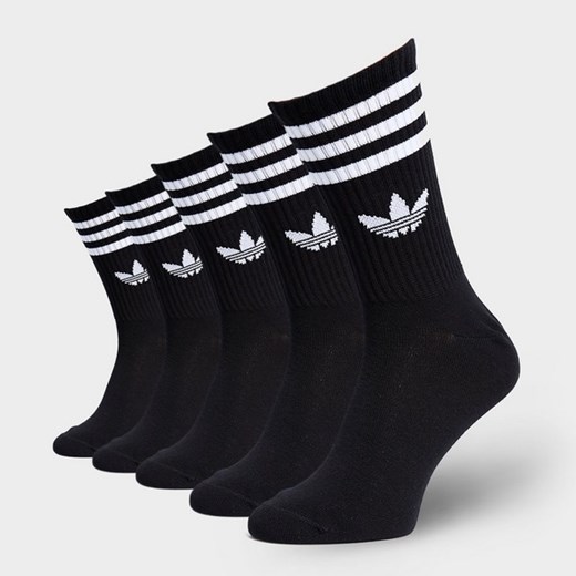 ADIDAS SKARPETY 3 STRIPES CREW SOCKS 6 PAIRS ze sklepu JD Sports  w kategorii Skarpetki damskie - zdjęcie 185652848