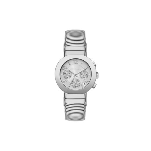 Michael Kors Zegarek Gramercy MK7526 Srebrny ze sklepu MODIVO w kategorii Zegarki - zdjęcie 185653759