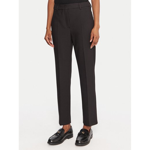 Weekend Max Mara Chinosy Rana 2515131031 Czarny Slim Fit ze sklepu MODIVO w kategorii Spodnie damskie - zdjęcie 185653768