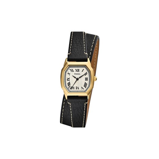 Fossil Zegarek Harlow ES5404 Czarny ze sklepu MODIVO w kategorii Zegarki - zdjęcie 185653779