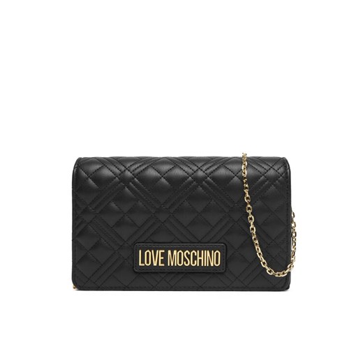 LOVE MOSCHINO Torebka JC4079PP0NLA0000 Czarny ze sklepu MODIVO w kategorii Kopertówki - zdjęcie 185653837