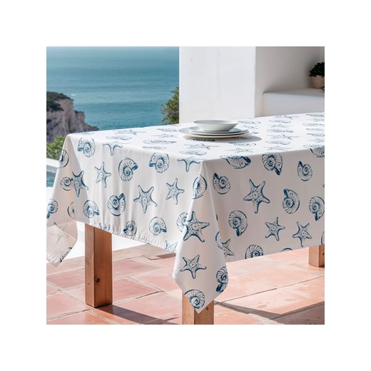 Mint Rugs Obrus &quot;Summer Special Myrtos&quot; w kolorze biało-niebieskim ze sklepu Limango Polska w kategorii Obrusy i bieżniki - zdjęcie 185654646