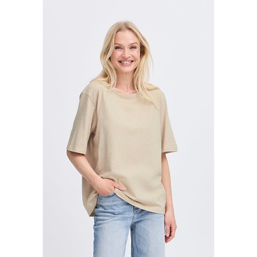 b.young Koszulka w kolorze beżowym L okazja Limango Polska