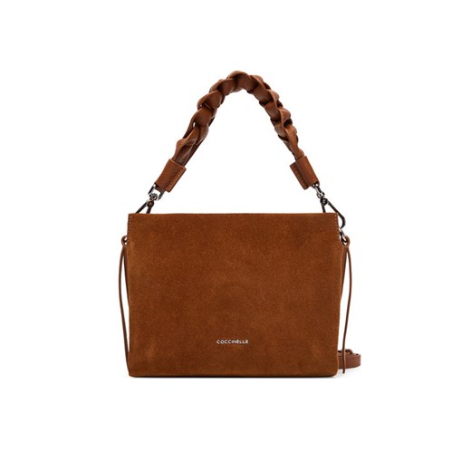 Torebka Coccinelle P6P Boheme Suede Bimaterial E1 P6P 58 01 01 Brązowy ze sklepu eobuwie.pl w kategorii Torebki damskie - zdjęcie 185655858
