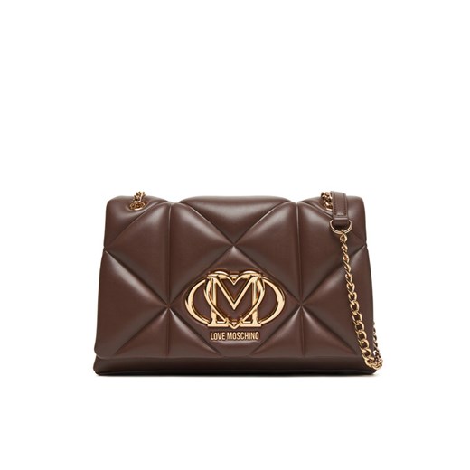 Torebka LOVE MOSCHINO JC4041PP0NLC0313 Brązowy ze sklepu eobuwie.pl w kategorii Torebki damskie - zdjęcie 185656028