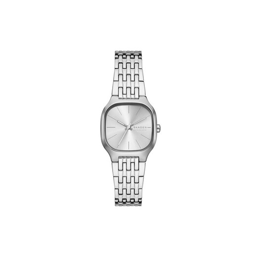 Zegarek Skagen Mellem Lille Traditional SKW3159 Srebrny ze sklepu eobuwie.pl w kategorii Zegarki - zdjęcie 185656046