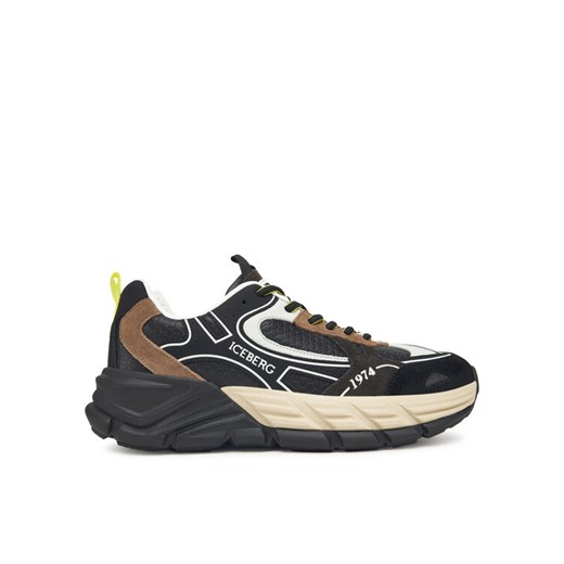 Sneakersy Iceberg IU1706 Brązowy ze sklepu eobuwie.pl w kategorii Buty sportowe męskie - zdjęcie 185656047