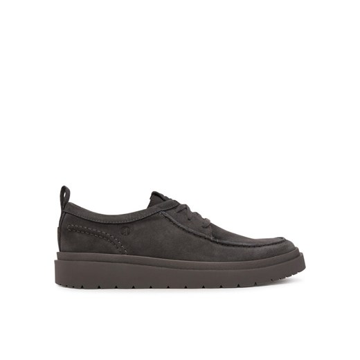Półbuty Clarks Polden Moc 26183404 Szary ze sklepu eobuwie.pl w kategorii Półbuty męskie - zdjęcie 185656065