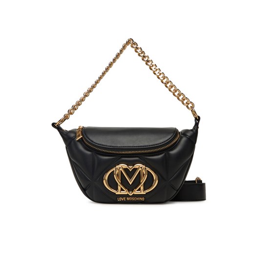 Saszetka nerka LOVE MOSCHINO JC4187PP0NLC0000 Czarny ze sklepu eobuwie.pl w kategorii Nerki - zdjęcie 185656107