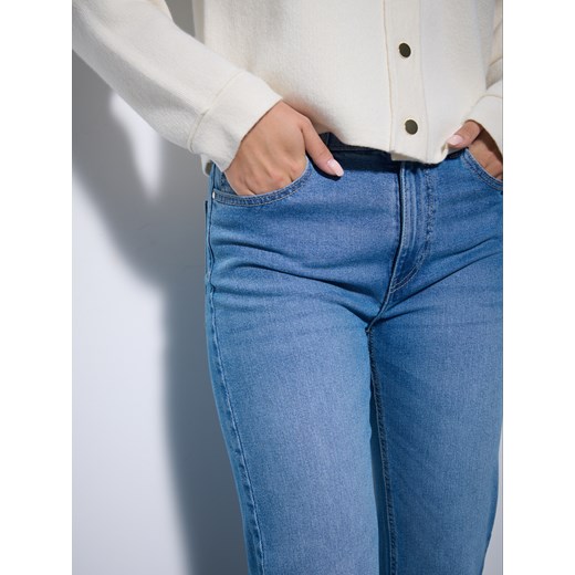 Mohito - Jeansy straight - niebieski Mohito 36 Mohito