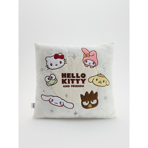 Reserved - Poduszka Hello Kitty and Friends - złamana biel ze sklepu Reserved w kategorii Akcesoria dziecięce - zdjęcie 185657906