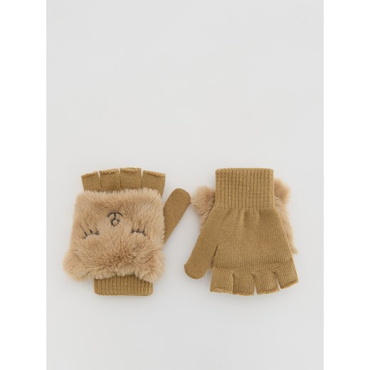 Reserved - Rękawiczki misie - brązowy Reserved 5-9 lat Reserved