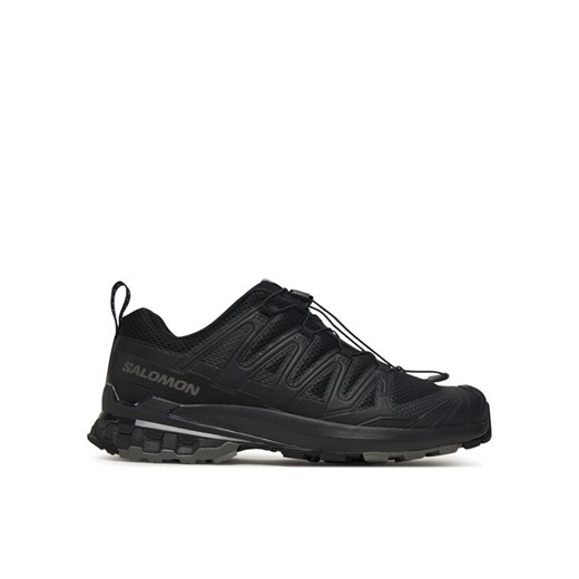 Trekkingi Salomon Xa Pro 3D V9 Wide L47273100 Czarny ze sklepu eobuwie.pl w kategorii Buty trekkingowe męskie - zdjęcie 185658875