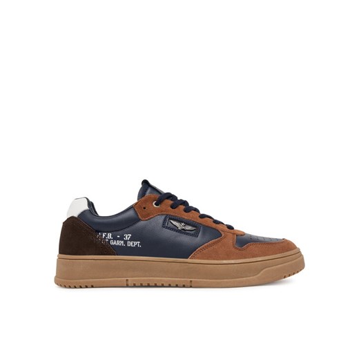 Aeronautica Militare Sneakersy 252SC0235UPL00244 Granatowy ze sklepu MODIVO w kategorii Buty sportowe męskie - zdjęcie 185659135