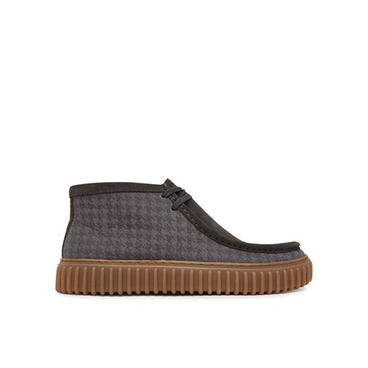 Clarks Trzewiki Torhill Hi 26183426 Szary ze sklepu MODIVO w kategorii Buty zimowe męskie - zdjęcie 185659137