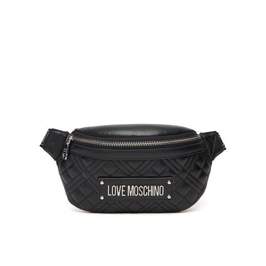 LOVE MOSCHINO Saszetka nerka JC4003PP0NLA000B Czarny ze sklepu MODIVO w kategorii Nerki - zdjęcie 185659325