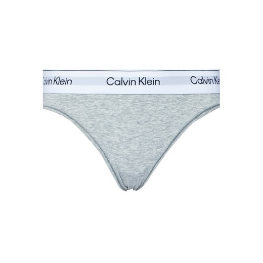 Calvin Klein Underwear Figi klasyczne LV00QF8520 Szary ze sklepu MODIVO w kategorii Majtki damskie - zdjęcie 185659387