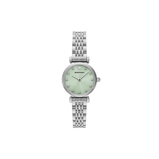 Emporio Armani Zegarek Gianni AR11667 Srebrny ze sklepu MODIVO w kategorii Zegarki - zdjęcie 185659415