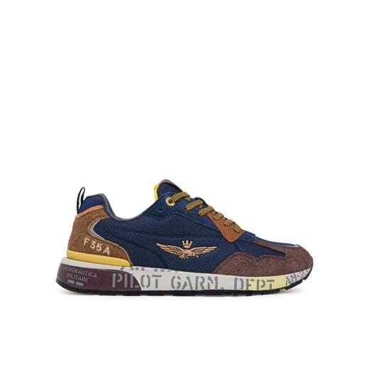 Aeronautica Militare Sneakersy 252SC0276UCT03546 Granatowy ze sklepu MODIVO w kategorii Buty sportowe męskie - zdjęcie 185659418