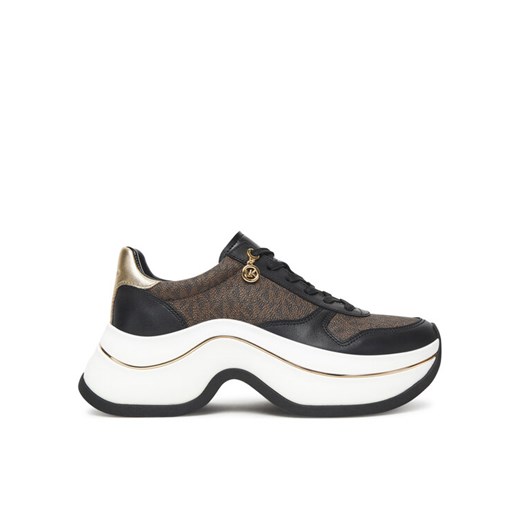 MICHAEL Michael Kors Sneakersy Arla 43F5ARFS2L Brązowy ze sklepu MODIVO w kategorii Buty sportowe damskie - zdjęcie 185659468