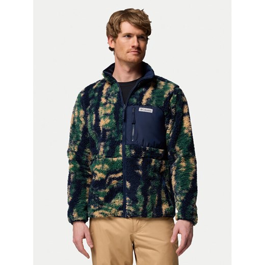 Columbia Polar Winter Pass™ Reversible 2135651 Niebieski Regular Fit ze sklepu MODIVO w kategorii Bluzy męskie - zdjęcie 185659558