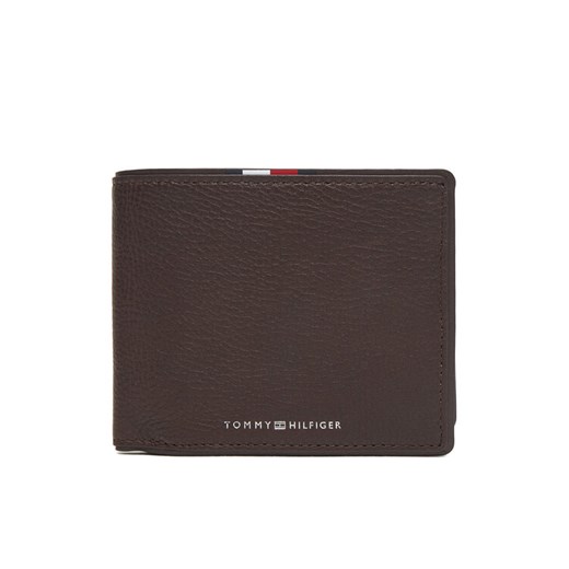 Tommy Hilfiger Duży Portfel Męski Th Corp Cc Flap & Coin AM0AM13741 Brązowy ze sklepu MODIVO w kategorii Portfele męskie - zdjęcie 185659566