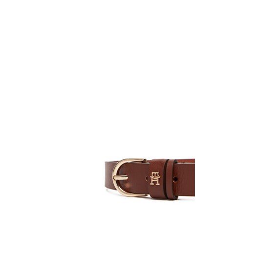 Tommy Hilfiger Pasek Damski Essential Effortless 2.5 Go AW0AW16836 Brązowy Tommy Hilfiger 80 MODIVO