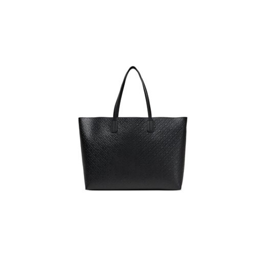 Tommy Hilfiger Torebka Th Icon Tote Mono AW0AW17687 Czarny Tommy Hilfiger OS MODIVO