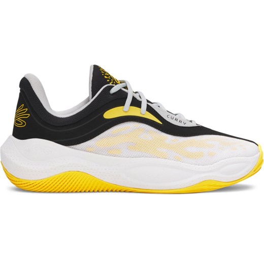 Buty do koszykówki uniseks Under Armour Curry Splash 25 - białe ze sklepu Sportstylestory.com w kategorii Buty sportowe męskie - zdjęcie 185662246