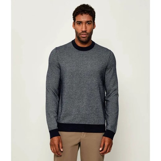 BOSS BLACK Wełniany sweter H-Hestro | Regular Fit ze sklepu Gomez Fashion Store w kategorii Swetry męskie - zdjęcie 185662646