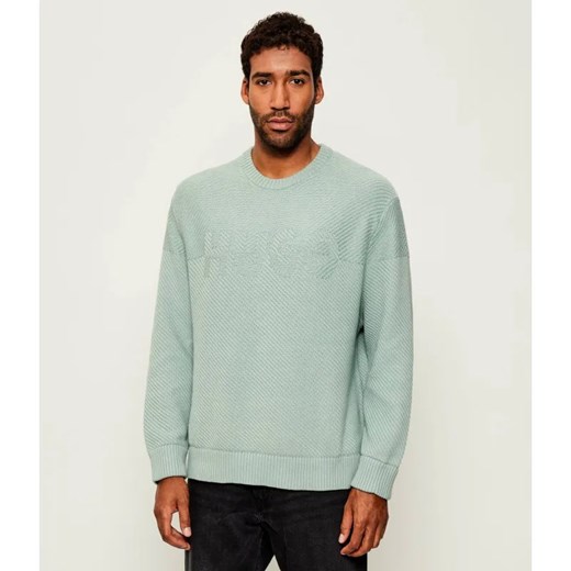 HUGO Sweter Splinden | Regular Fit ze sklepu Gomez Fashion Store w kategorii Swetry męskie - zdjęcie 185662665