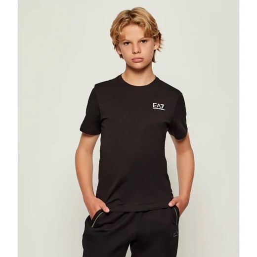 EA7 T-shirt | Regular Fit ze sklepu Gomez Fashion Store w kategorii T-shirty chłopięce - zdjęcie 185663498