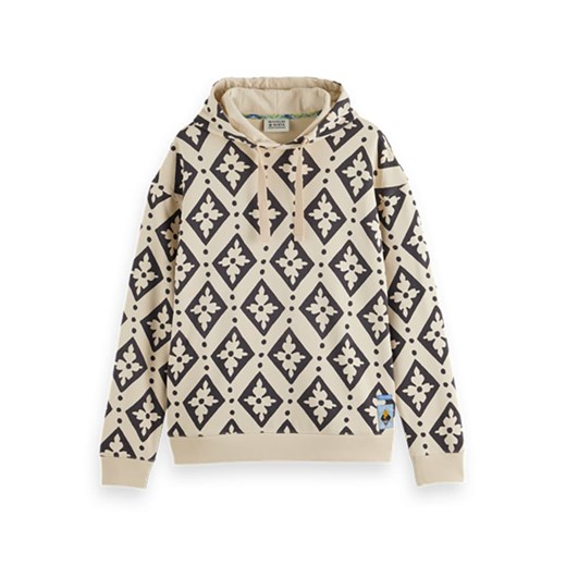Scotch & Soda Bluza w kolorze beżowo-czarnym M Limango Polska okazyjna cena