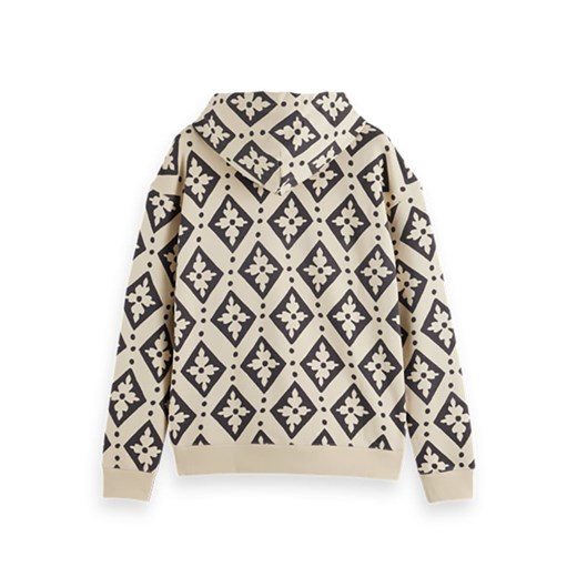 Scotch & Soda Bluza w kolorze beżowo-czarnym M okazja Limango Polska
