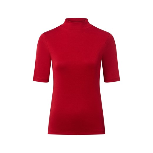 brookshire T-shirt damski Kobiety Dżersej bordowy jednolity ze sklepu vangraaf w kategorii Bluzki damskie - zdjęcie 185664409